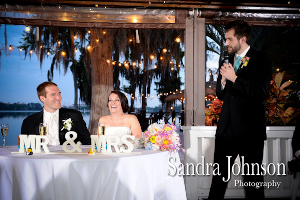 Best Lakeside wedding at Paradise Cove in Orlando, Florida - Wedding photographer - Sandra Johnson (SJFoto.com)